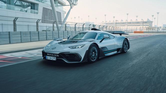 Mercedes-AMG ONE auf der Rennstrecke