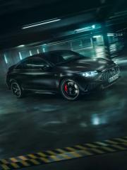 Front view of the Mercedes-AMG CLA 45 4MATIC+ sedan