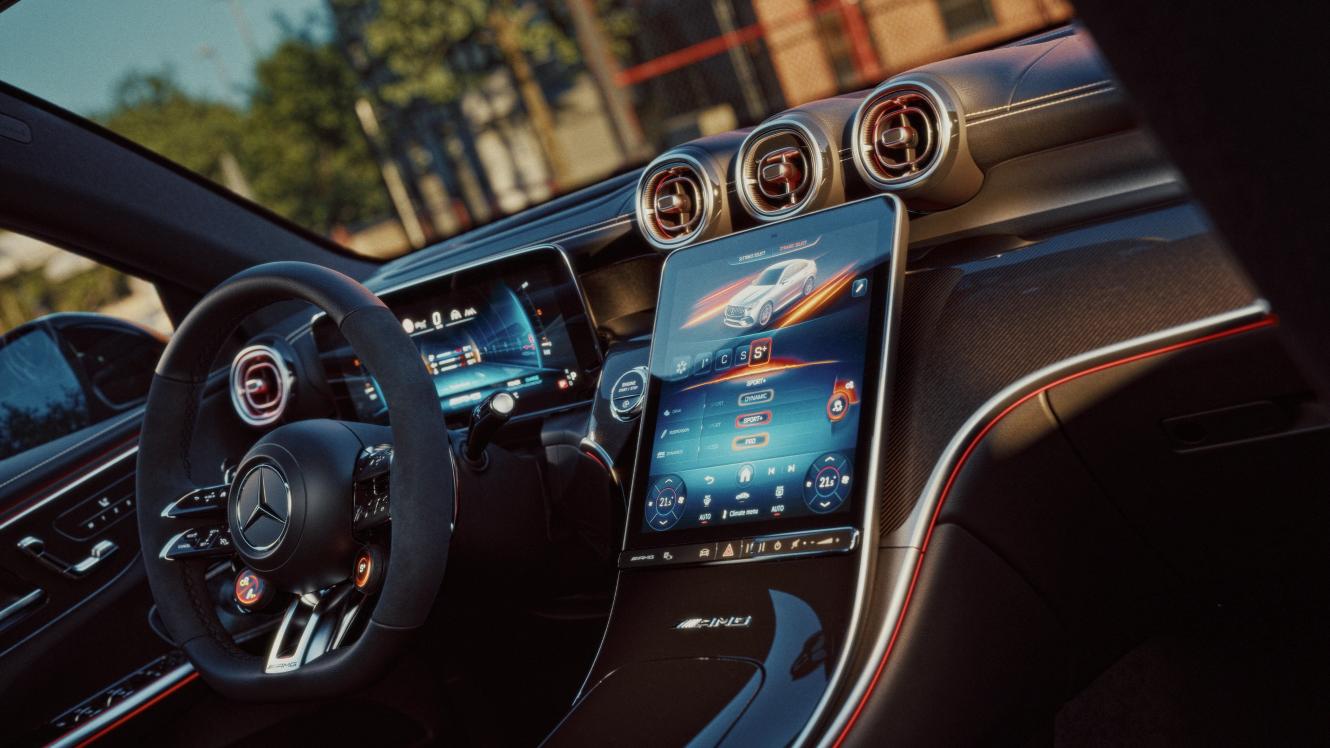 Interior Mercedes-AMG GLC 53 4MATIC+ Coupé