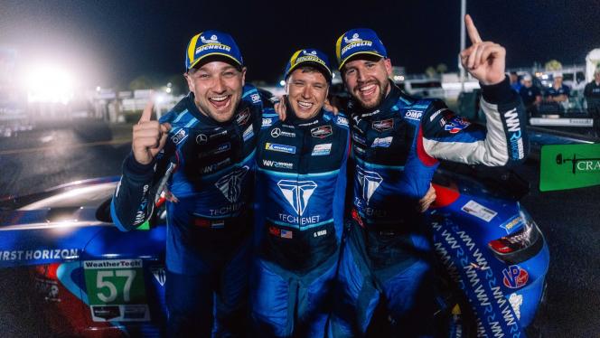Three AMG GT racing drivers in the IMSA WeatherTech SportsCar Championship