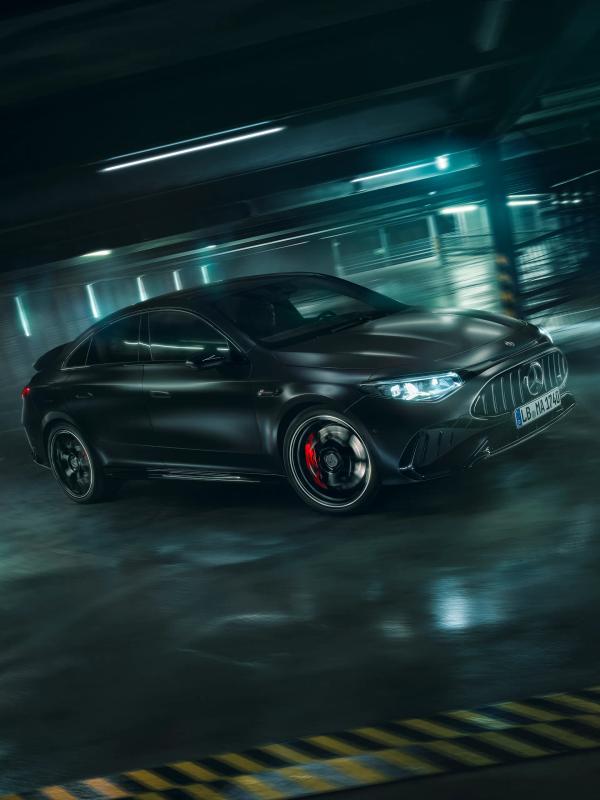 The Mercedes-AMG CLA 45 4MATIC+ sedan electric