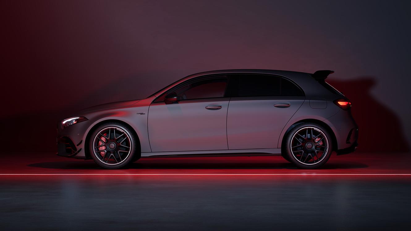 Mercedes-AMG A 45 S 4MATIC+ sideview