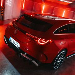 The rear of the Mercedes-AMG CLA 45 4MATIC+ Shooting Brake
