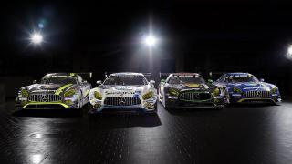 Lineup Mercedes-AMG GT Rennfahrzeuge
