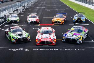 Mercedes-AMG line-up for the 2025 Intercontinental GT Challenge