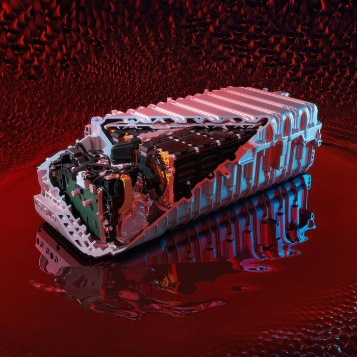 Battery of the Mercedes-AMG C 63 S E PERFORMANCE Estate