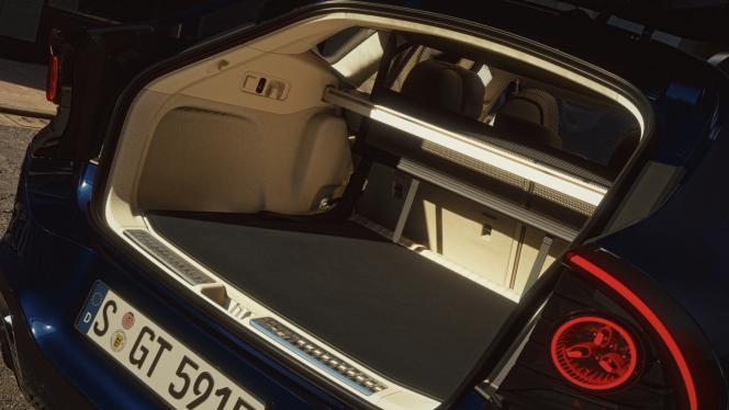 Close-up of the boot