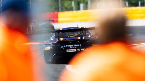 Mercedes-AMG GT bei den 24h von Spa auf der Rennstrecke