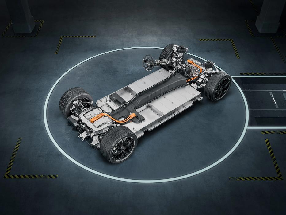 The AMG.EA drivetrain
