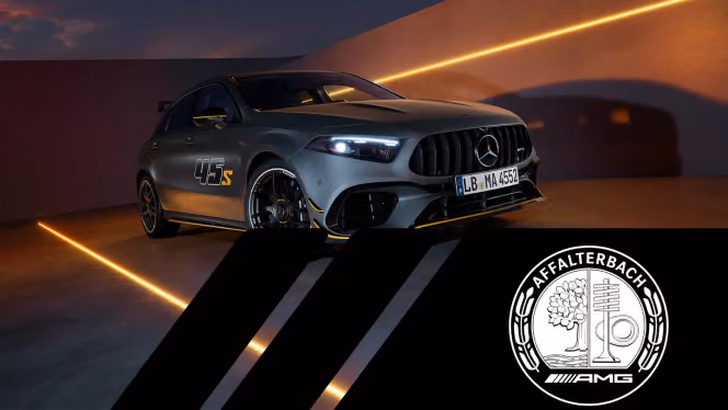 Mercedes-AMG A 45 S Final Edition frontal view