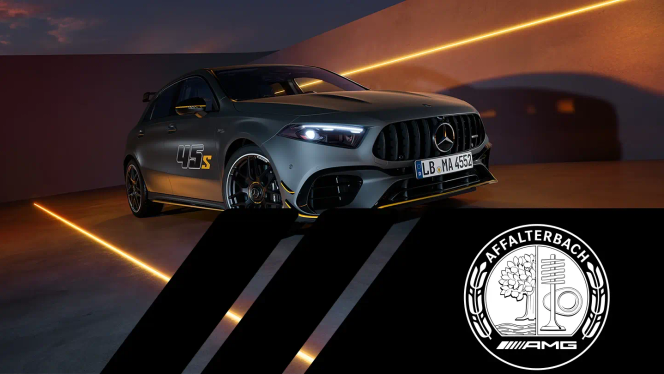Mercedes-AMG A 45 S Final Edition frontal view
