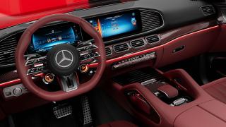 Das Cockpit der neuen Mercedes-AMG GLE-Coupé Arctic Silver MANUFAKTUR Edition